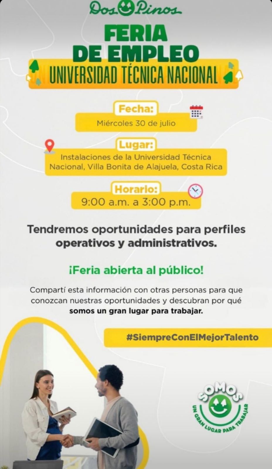 dos pinos empleo