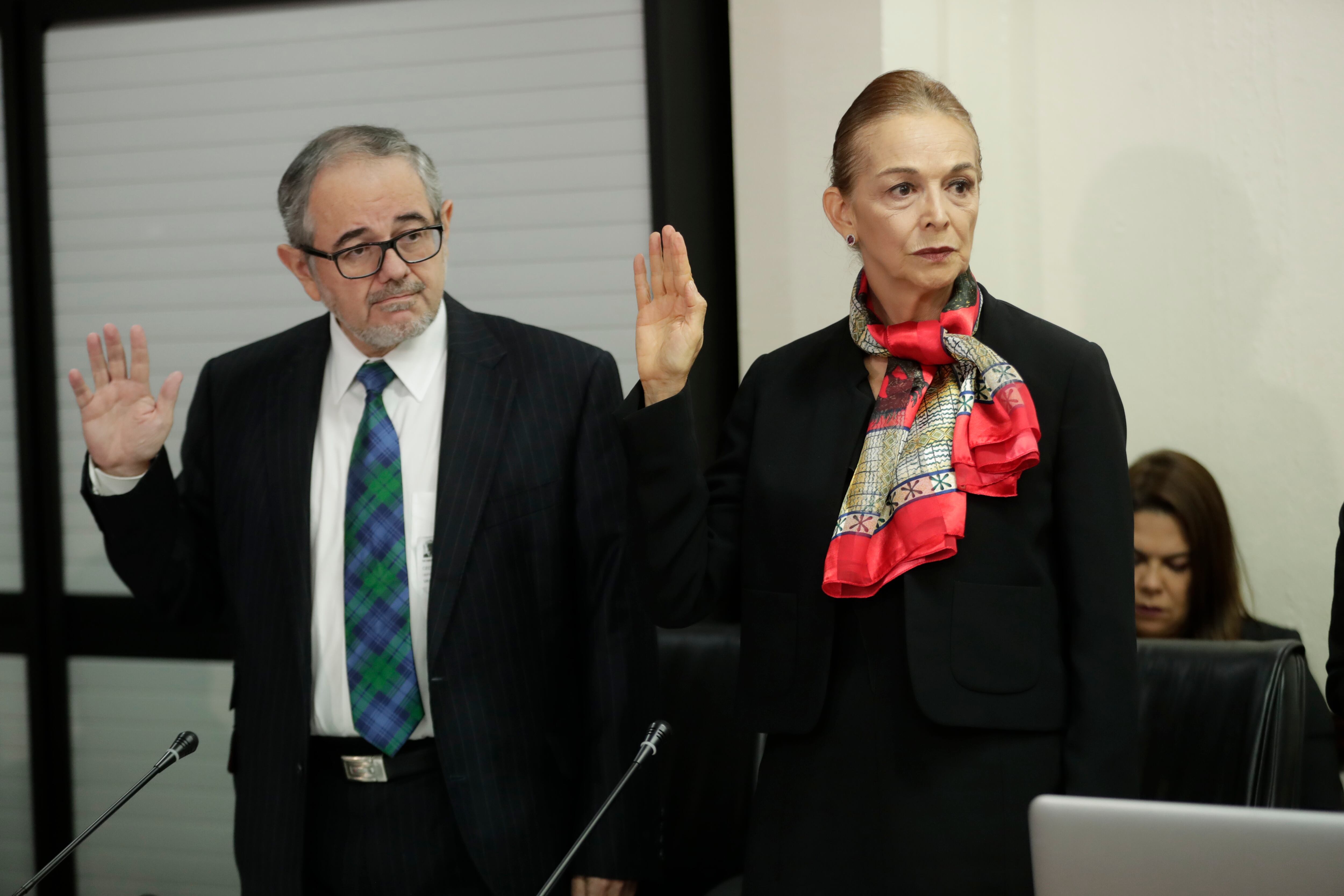 18/07/2019, San José, Asamblea Legislativa, comisión de ingreso y gasto público, esta comisión llamó a comparecencia a Bernardo Alfaro jerarca de la SUGEF y Ana Lucía Fernandez jerarca de la SUGEVAL. Fotografía José Cordero