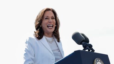 Kamala Harris inicia gira en Pensilvania, en vísperas de la convención demócrata