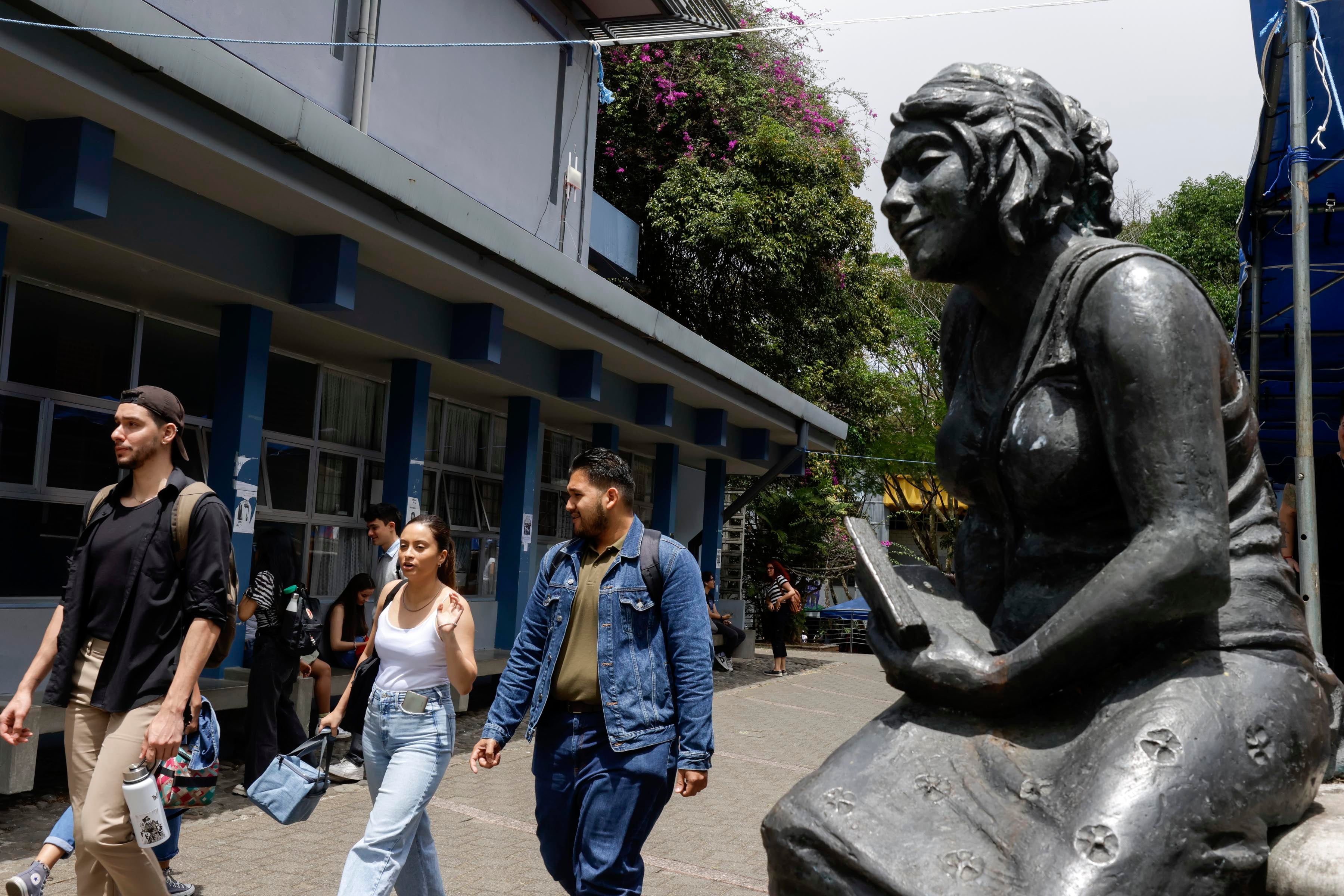 12/03/2024. Universidad de Costa Rica, San Pedro. Hora: 10:00 a.m. Fotografías del campus de la Universidad de Costa Rica (UCR), ubicada en San Pedro de Montes de Oca. Fotos: Mayela López