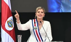 De Ciudad Gobierno a las penas de cárcel: los ejes del primer día de Laura Fernández en el poder