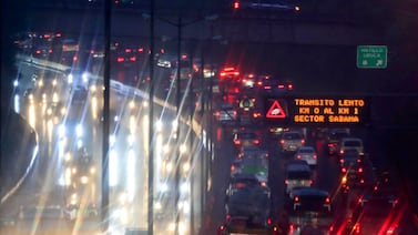 Si quiere evitar la presa en Escazú, sepa a cuáles horas el tiempo de viaje se quintuplica