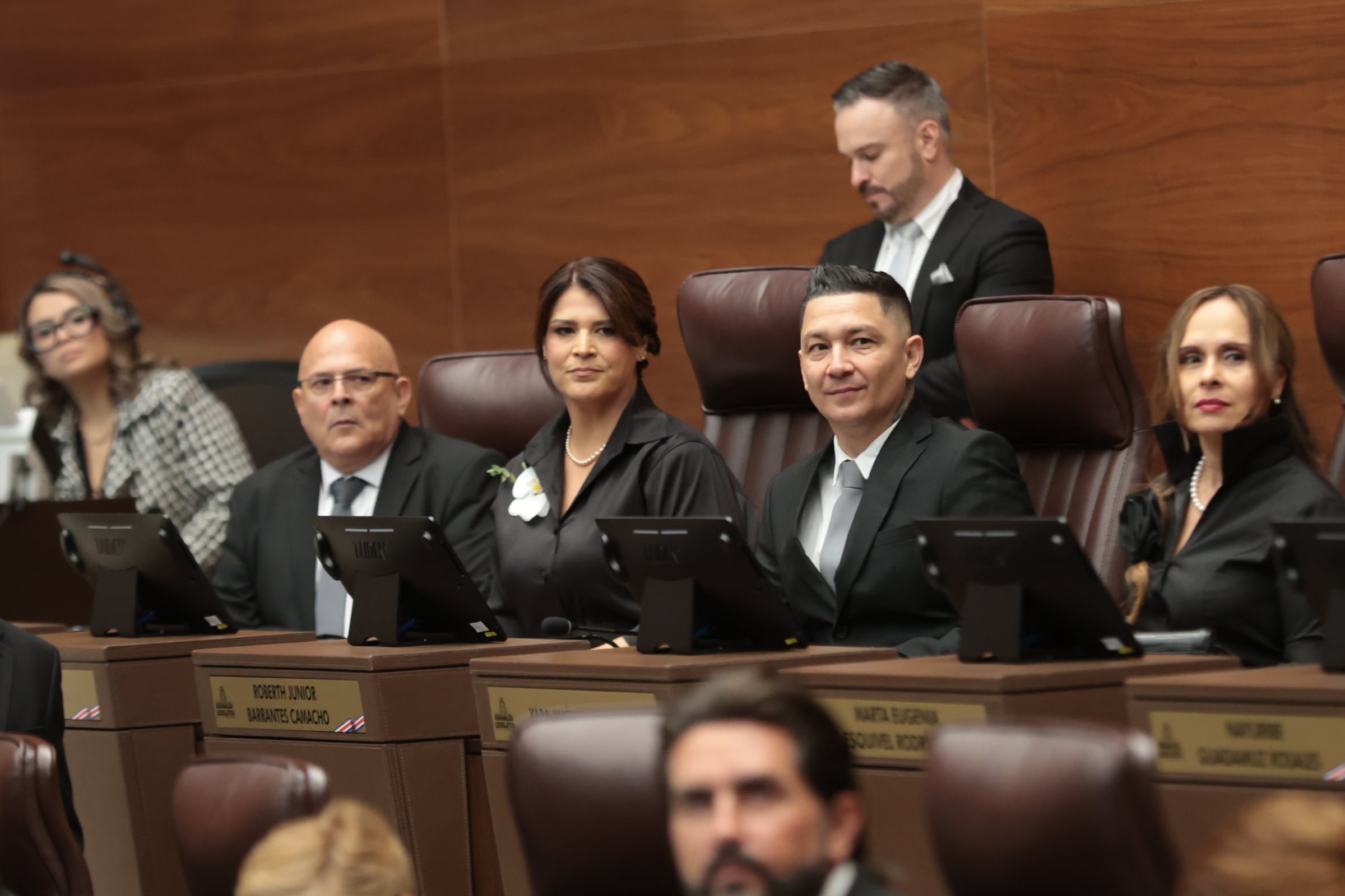 Fotos de elección y juramentación del directorio legislativo / Foto John Durán