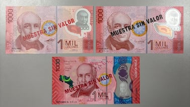 Estos billetes de ₡1.000 ya no tendrán validez como forma de pago; vea hasta cuándo y cómo identificarlos