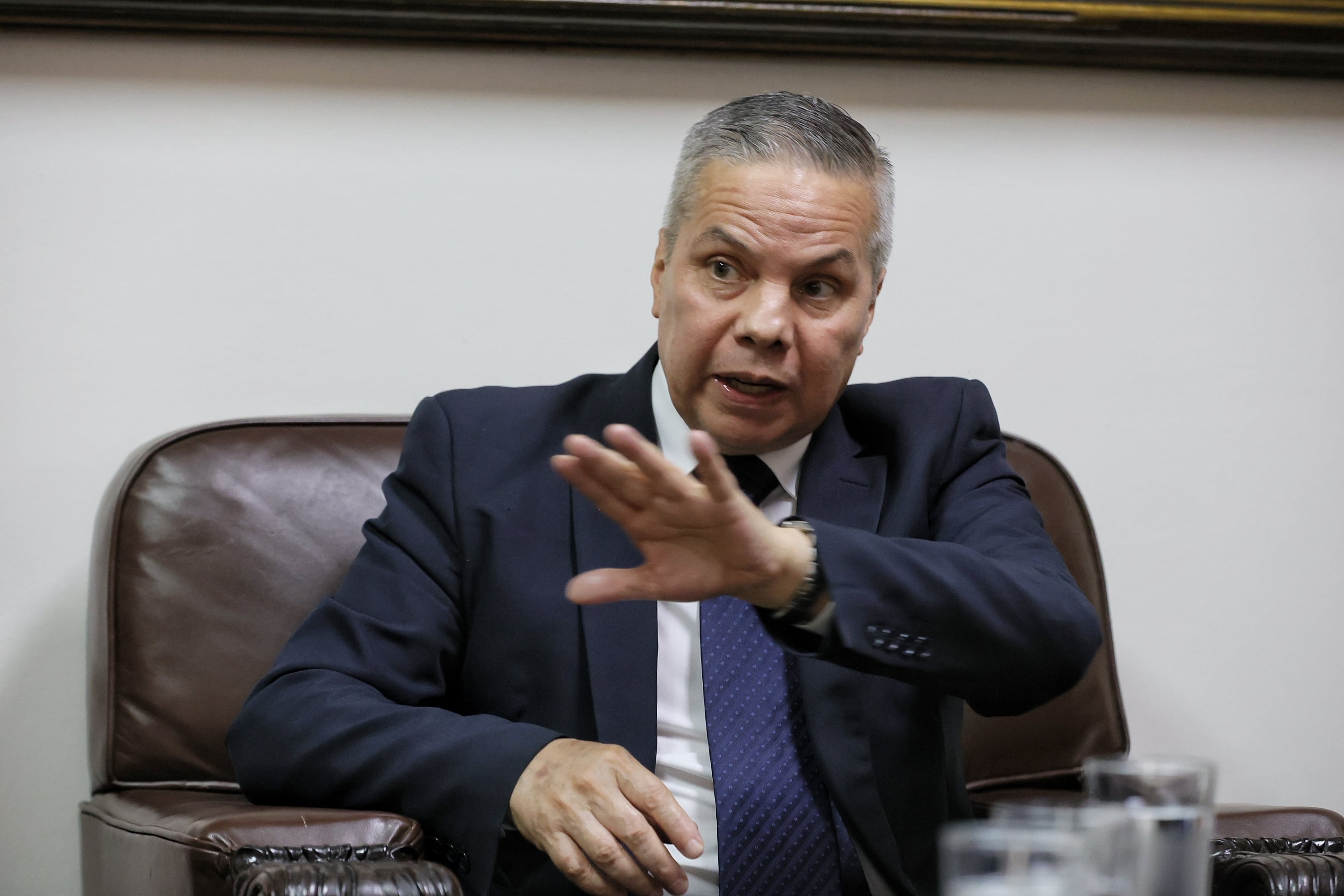 En la imagen  Róger Madrigal López gerente Banco Central de Costa Rica / Foto John Durán