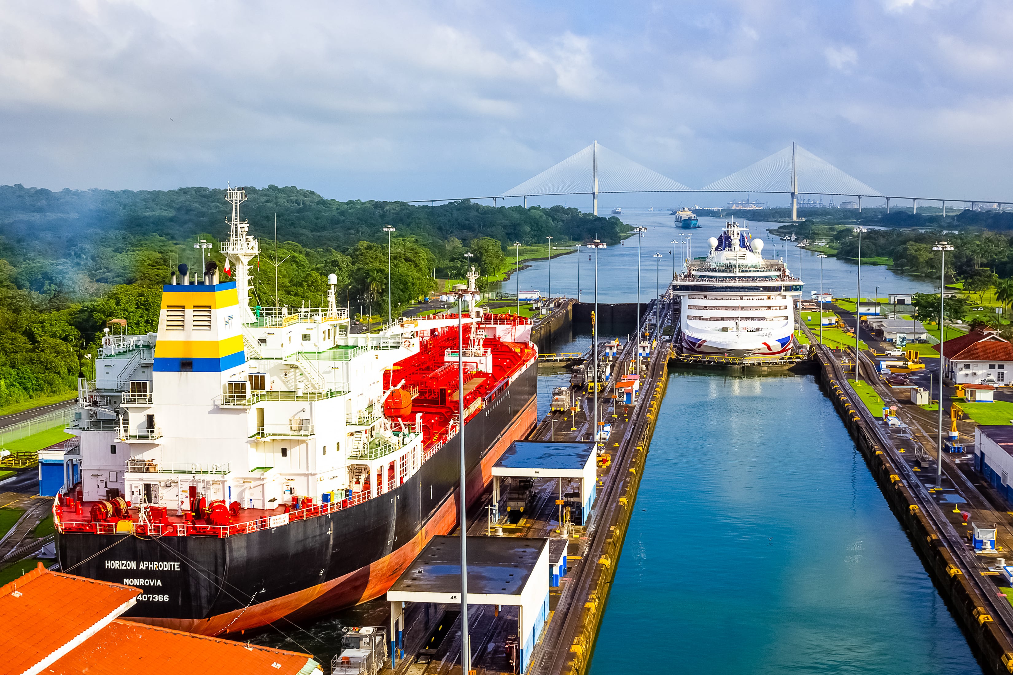 Canal de Panamá, esclusas