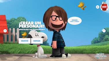 Crear avatar de Snoopy y Charlie Brown: aplicación web lo permite