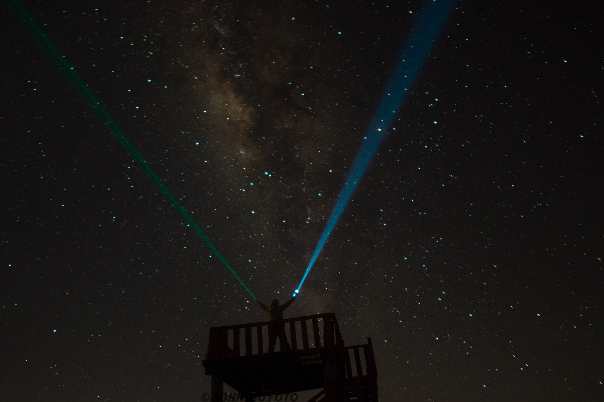 Cabañas Bonnysu, en Tres Colinas, Buenos Aires (Puntarenas), tiene acceso a algunos de los mejores cielos nocturnos de Costa Rica.