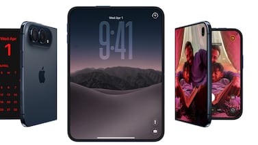 Este es el nuevo iPhone plegable de Apple, que presentó otros dos modelos y nuevos audífonos y relojes inteligentes