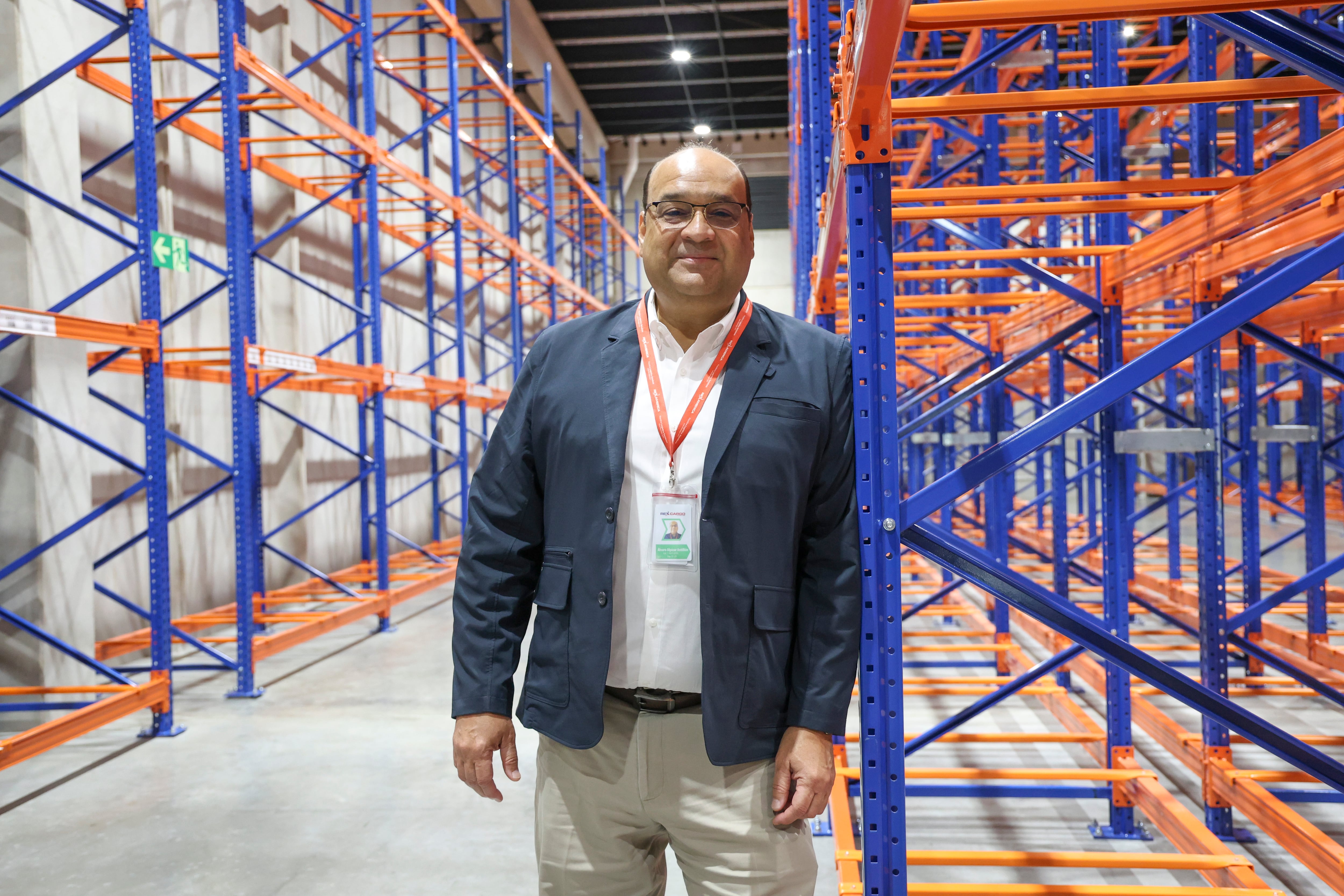 20-02-26 La Lima, Cartago
Inaguración del nuevo almacén de Rexcargo, en la zona Franca de La Lima.
En la foto: Alvaro Alpizar CEO de la empresa
Foto: Jonathan Jiménez Flores