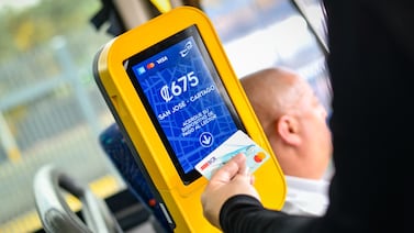 Ruta de bus San José-Cartago habilita pago electrónico desde este martes