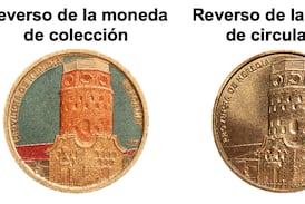 Nueva moneda coleccionable de El Fortín de Heredia de ¢25 saldrá a la venta este 25 de febrero