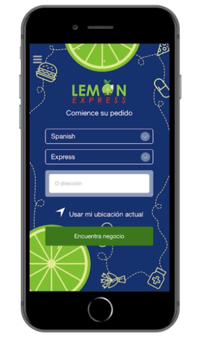 Lemon Express es una aplicación de entregas a domicilio que funciona en Limón y próximamente en otros cantones fuera de la GAM. Foto: Cortesía de Lemon Express.