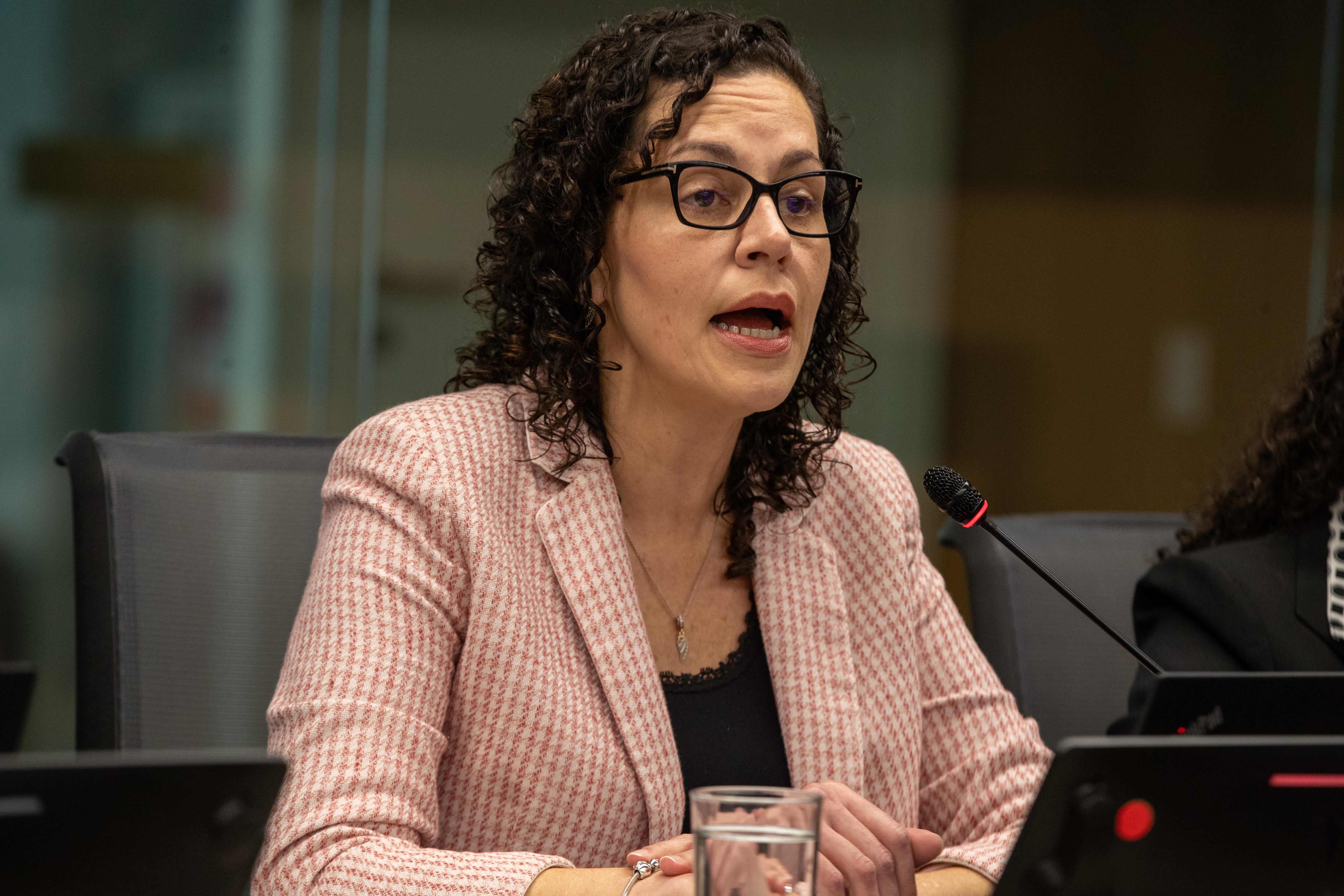 12/10/2023, San José, Asamblea Legislativa, comparecencia de la gerente del Banco Central Hazel Valverde en la comisión de control de ingreso y gasto público.