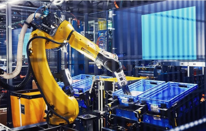 Sparrow, Amazon, robot