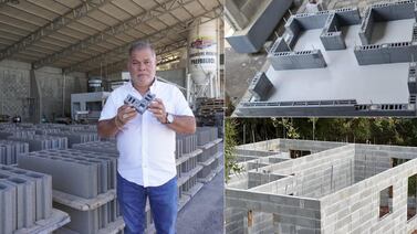 Emprender: el costarricense que creó un block de construcción que se instala como en un ‘juego de Lego’
