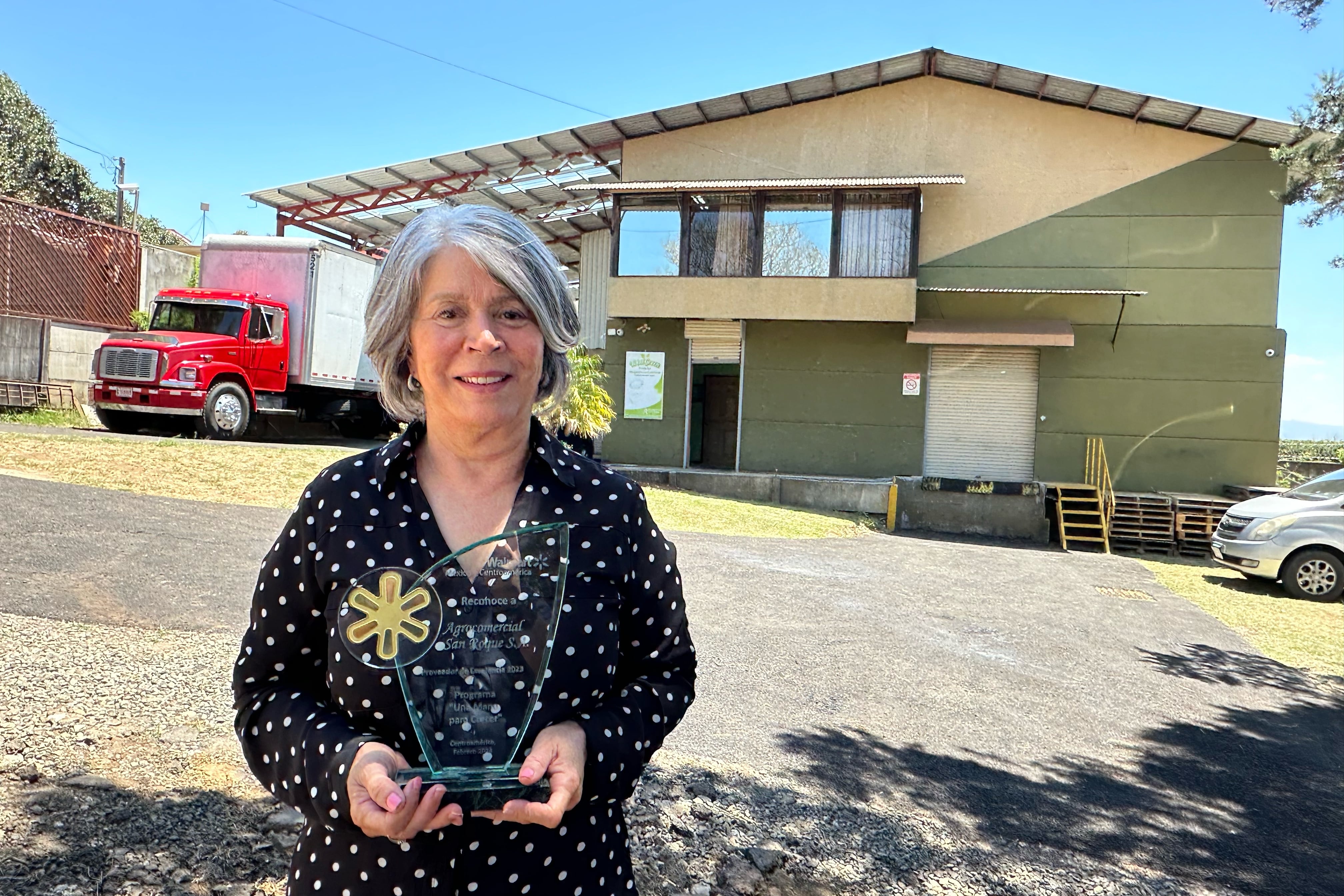 Fotos de Zeidy Cordero, gerente de empresa Química Verde