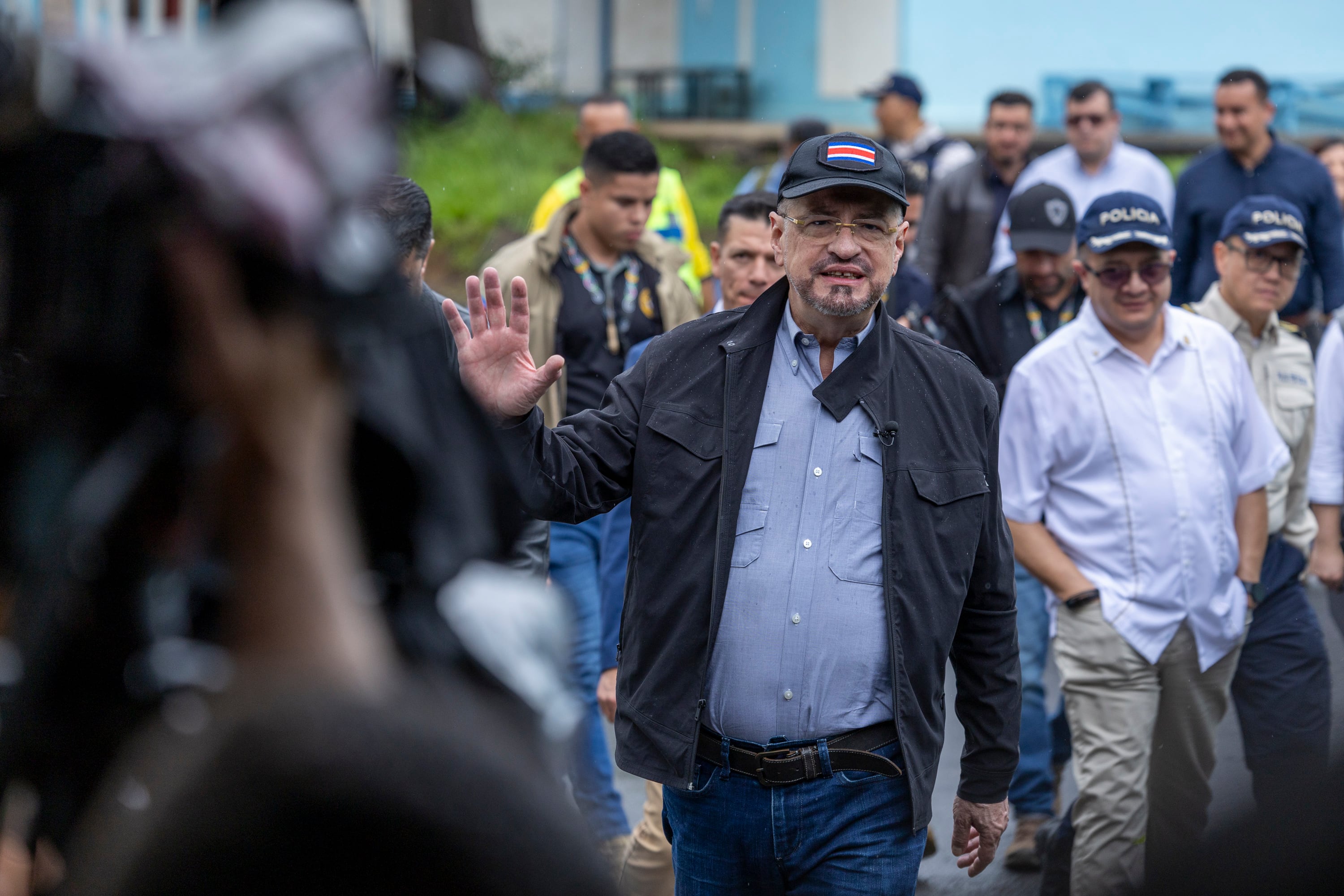 12/11/2024, Alajuela, Cárcel La Reforma, visita de el presidente Rodrigo Chaves junto con el presidente de El Salvador Nayib Bukele.