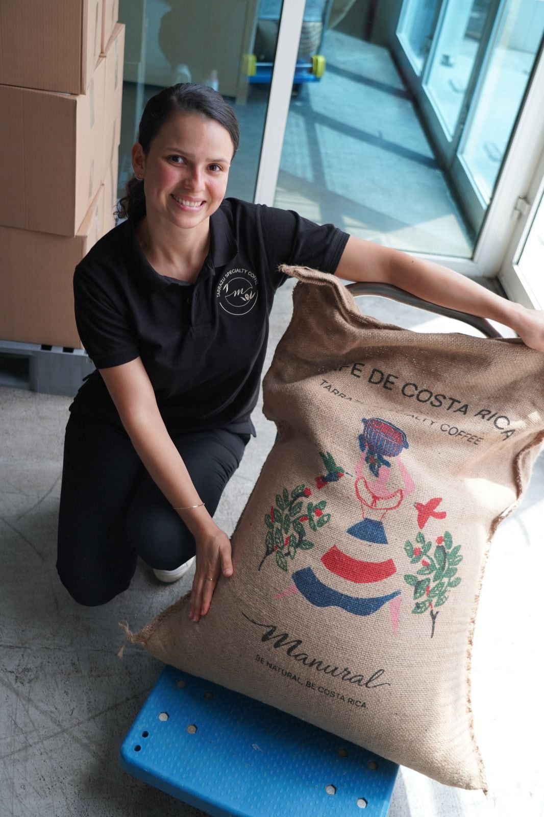 Catalina Castillo, fundadora de Manural - Costa Rica Specialty Coffee, comercia en Emiratos Árabes Unidos desde 2023.