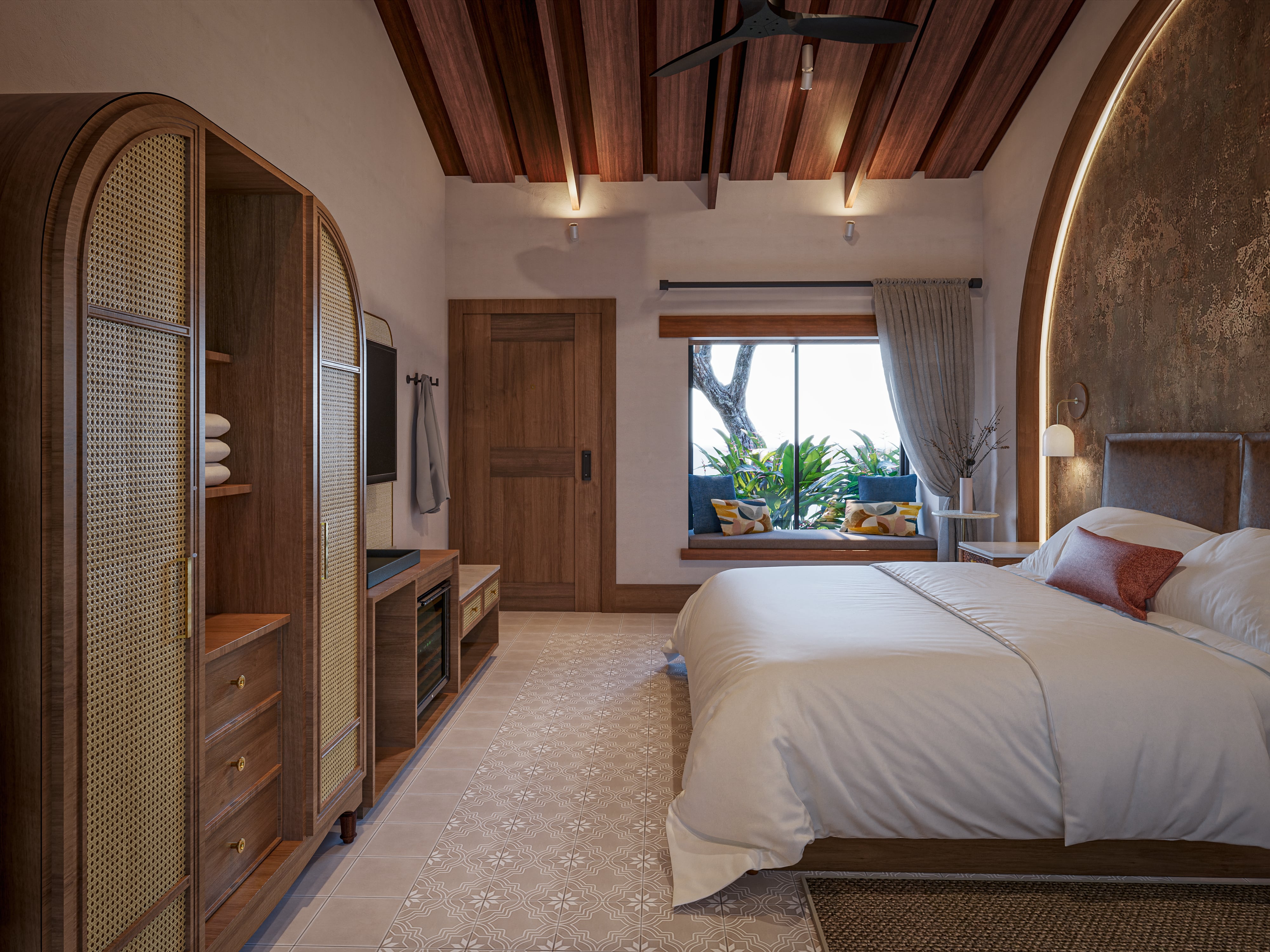 Habitaciones.