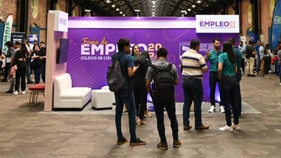 Feria de empleo.