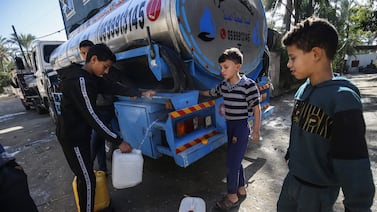 Unicef advierte sobre una “tragedia” sanitaria para los niños de Gaza si continúan los cortes de agua y saneamiento