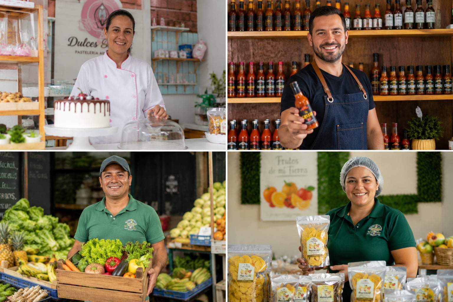 emprendedores, alimentos