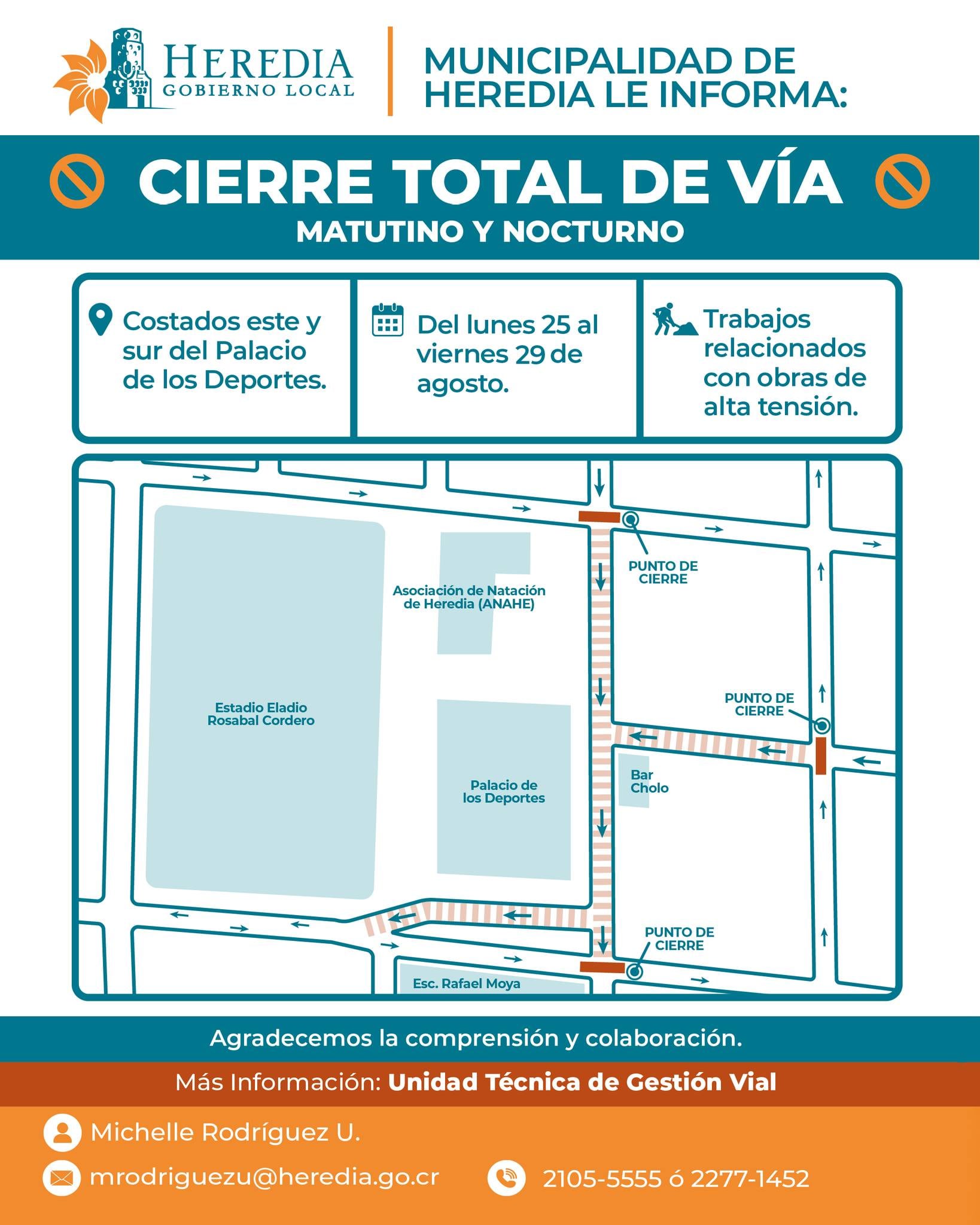 Una planificación adecuada y una comunicación oportuna son claves para mitigar el congestionamiento y permitir que los usuarios tomen previsiones.