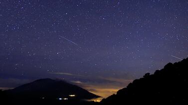 Lluvia de meteoros de las Oriónidas tienen su punto máximo este fin de semana