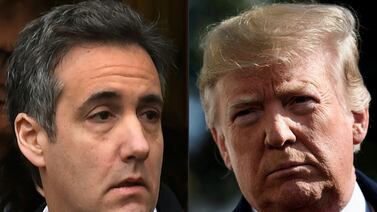 Trump se enfrenta al testimonio de su exabogado Cohen en su juicio civil