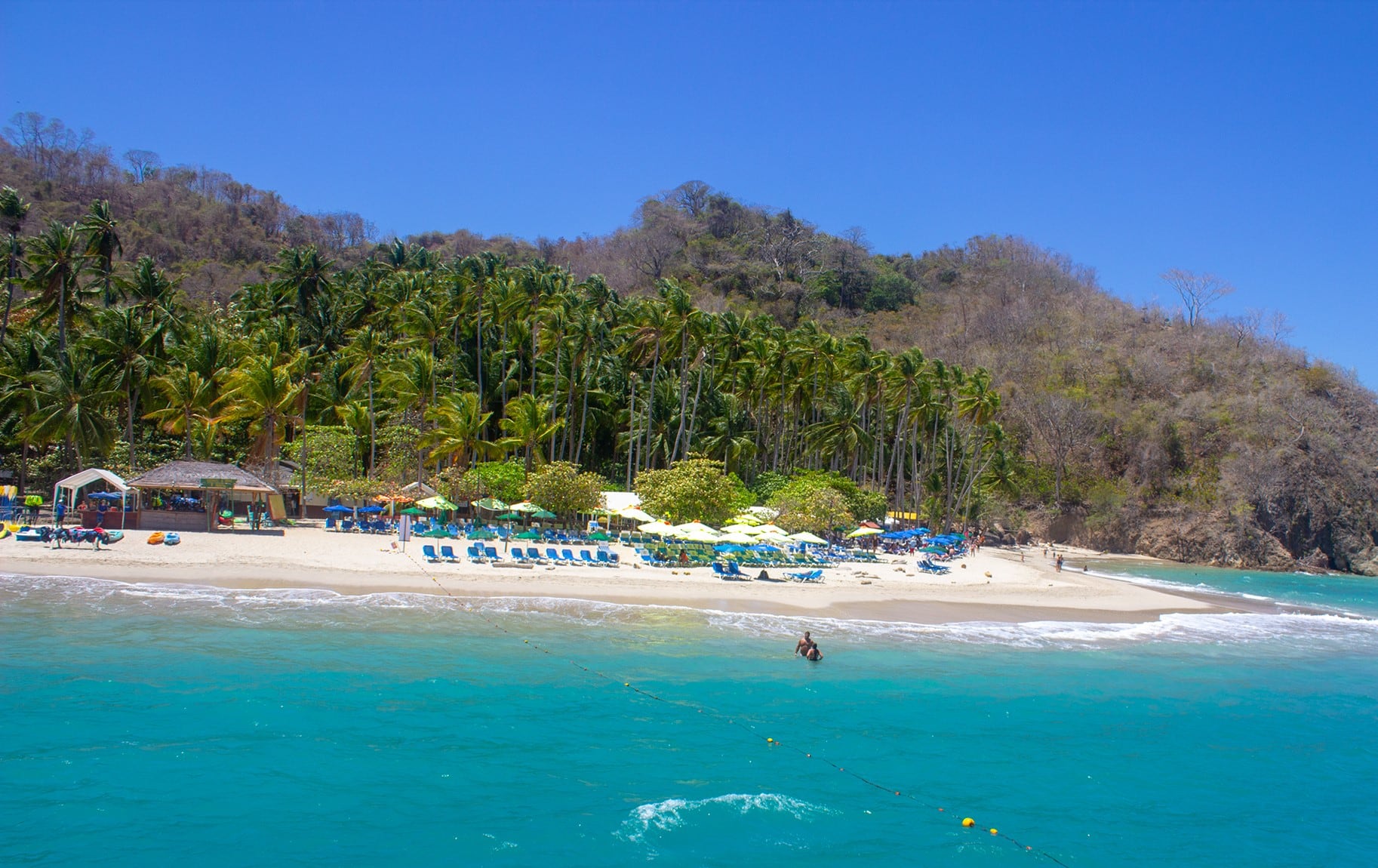Los 'tour' a Isla tortuga se reanudarán el 15 de agosto, con una tarifa especial de recuperación del sector. Foto: Cortesía Bay Island Cruises
