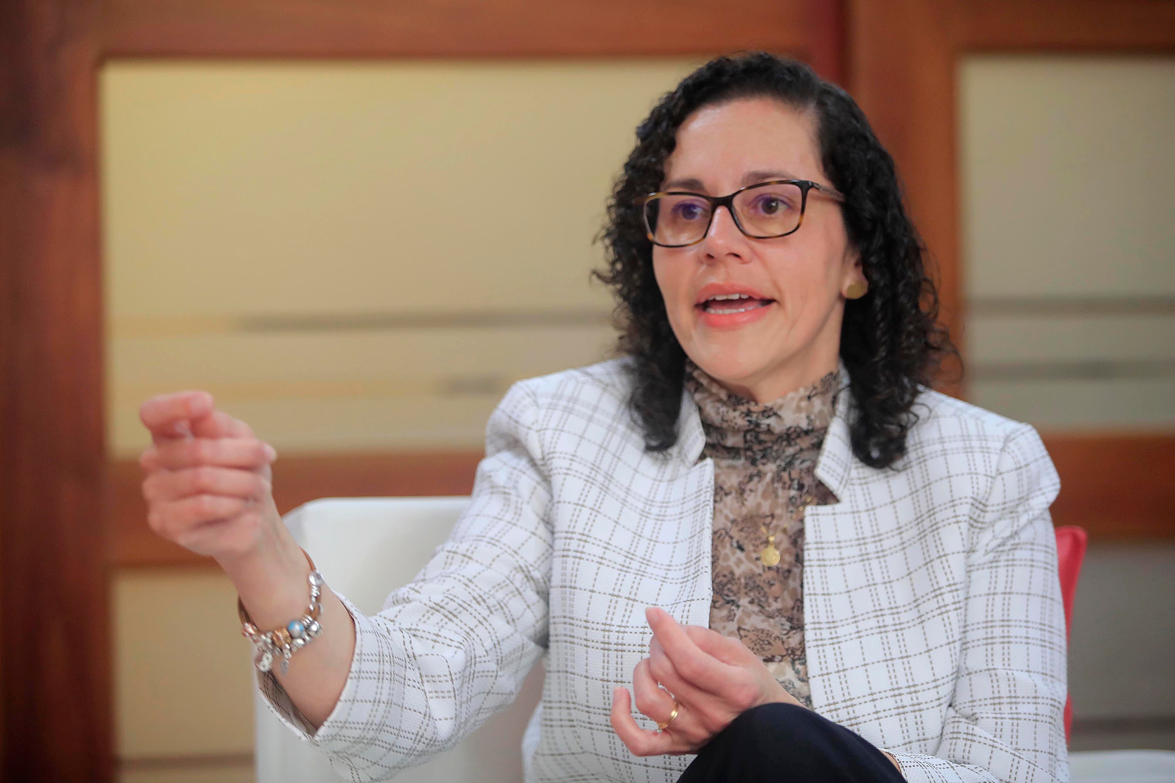 26/09/2023     San José. Hazel Valverde, gerente general del Banco Central (BCCR).