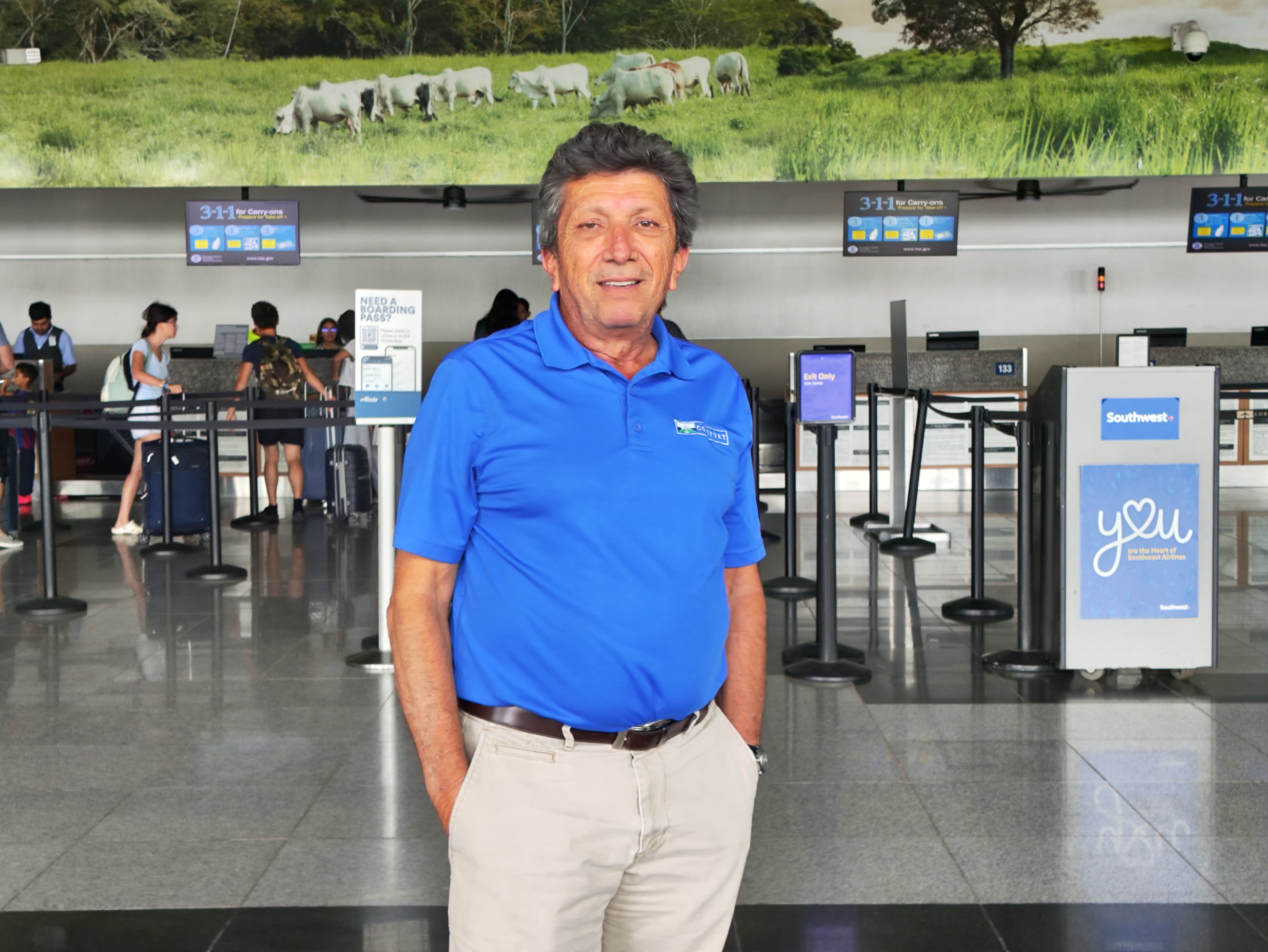 César Jaramillo, gerente general de Coriport, concesionario del Aeropuerto Internacional Daniel Oduber.