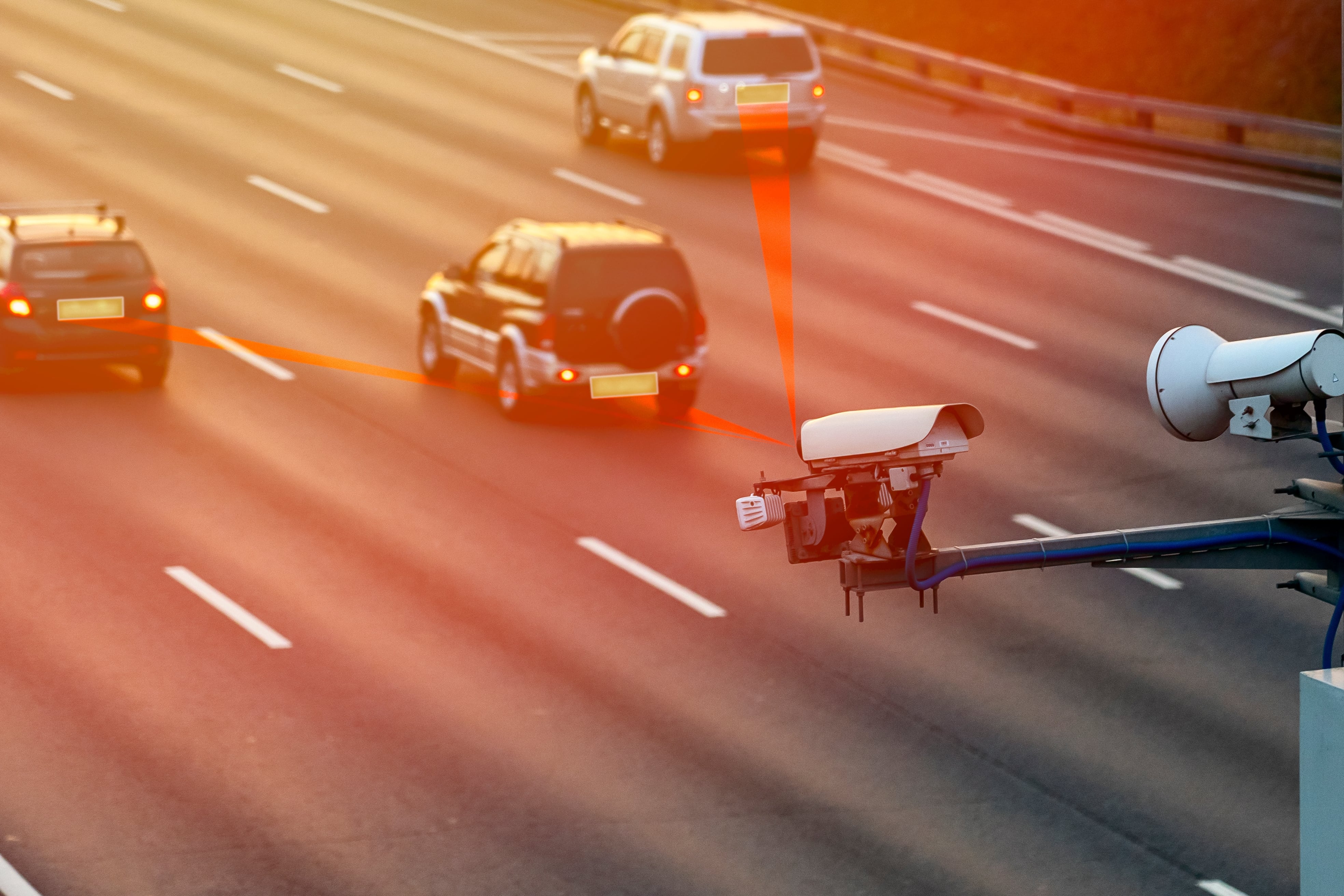 Multas con cámaras en carretera