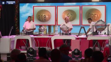 Premio mayor del primer sorteo de consolación: número 97 con la serie 218