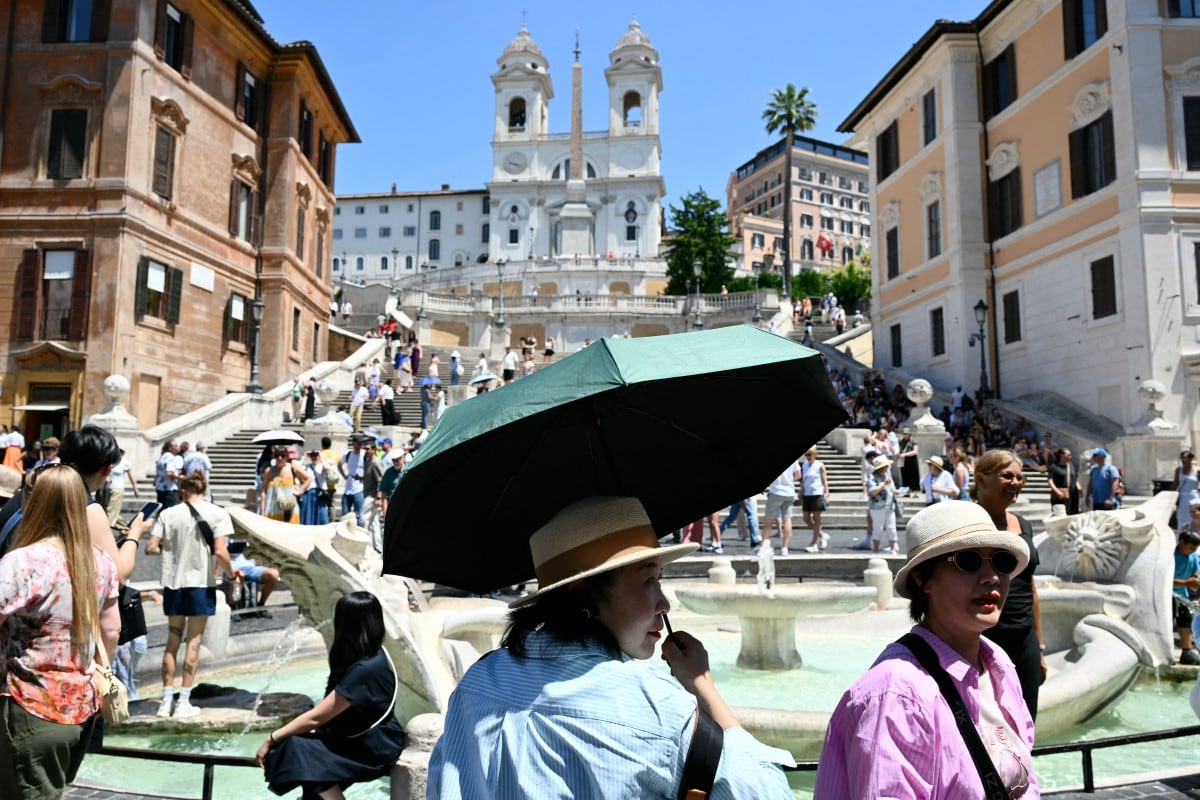 Ola de calor en Italia