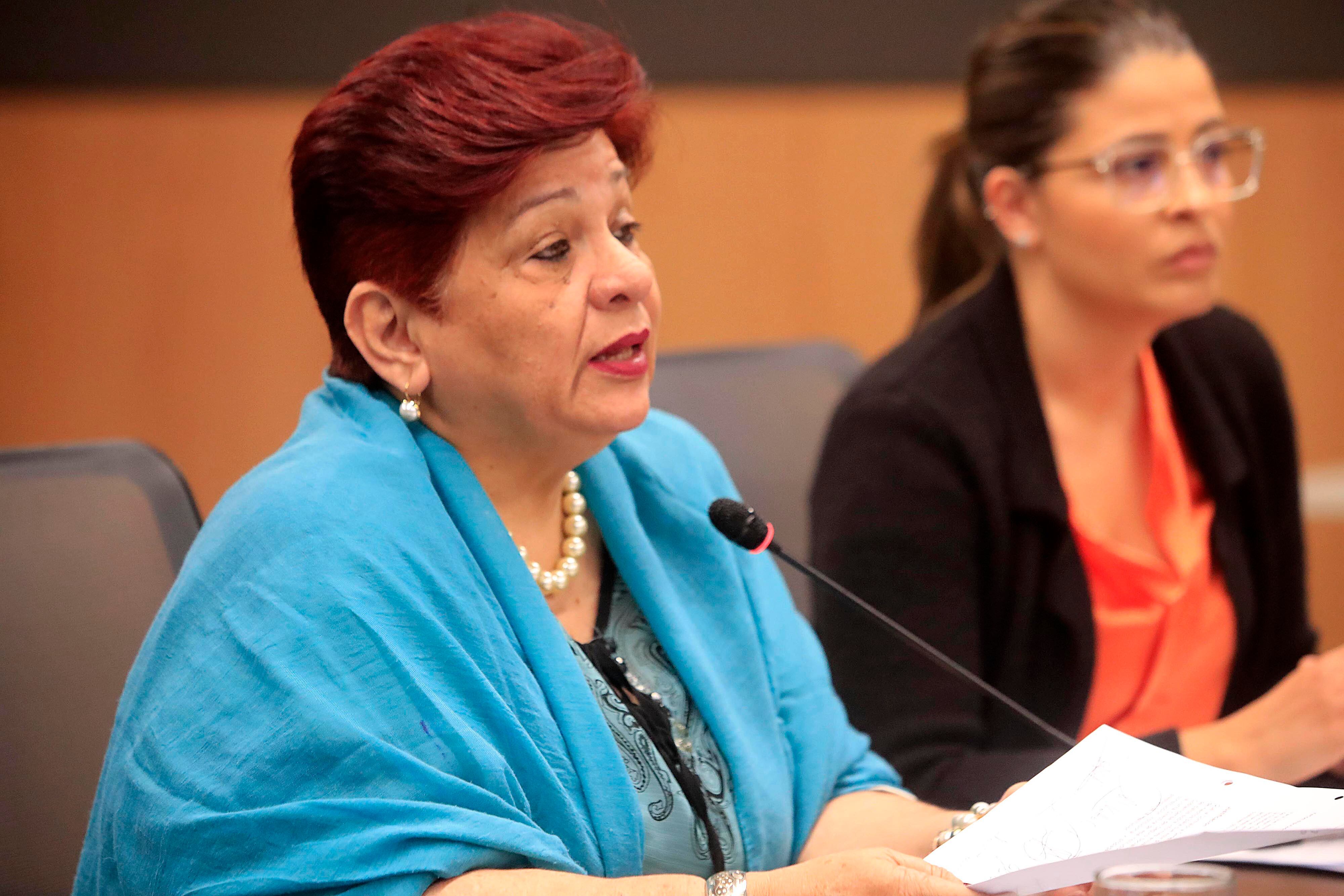 25/01/2023 Asamblea Legislativa. Comparecencia de presidenta ejecutiva de la Caja Costarricense de Seguro Social (CCSS), Marta Esquivel, en comisión de Control de Ingreso y Gasto Público. La jerarca de La Caja, fue ampliamente cuestionada por los diputados Dinorah Barquero; Francisco Nicolás y Kattia Rivera, entre otros.