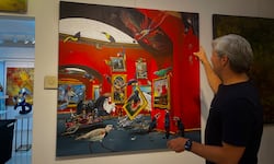 ¿Es posible vender una pintura de manera virtual? Esto es lo que pasa en el mercado de arte costarricense