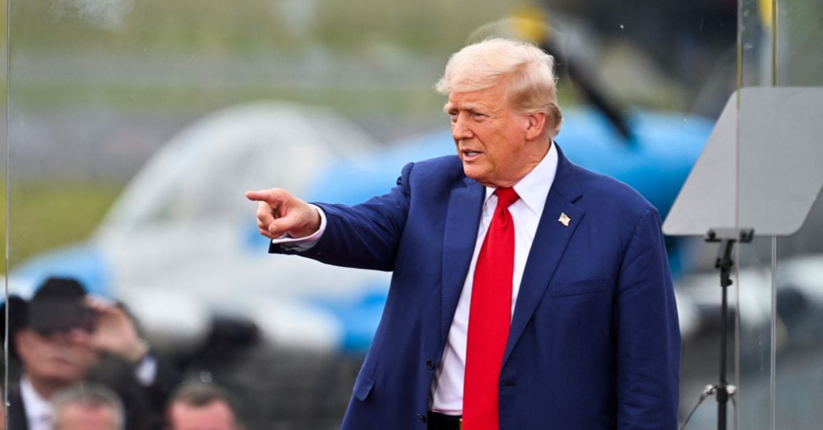 El exmandatario participó en su primer mitin luego del intento de asesinato que sufrió en julio pasado. (Foto: AFP)