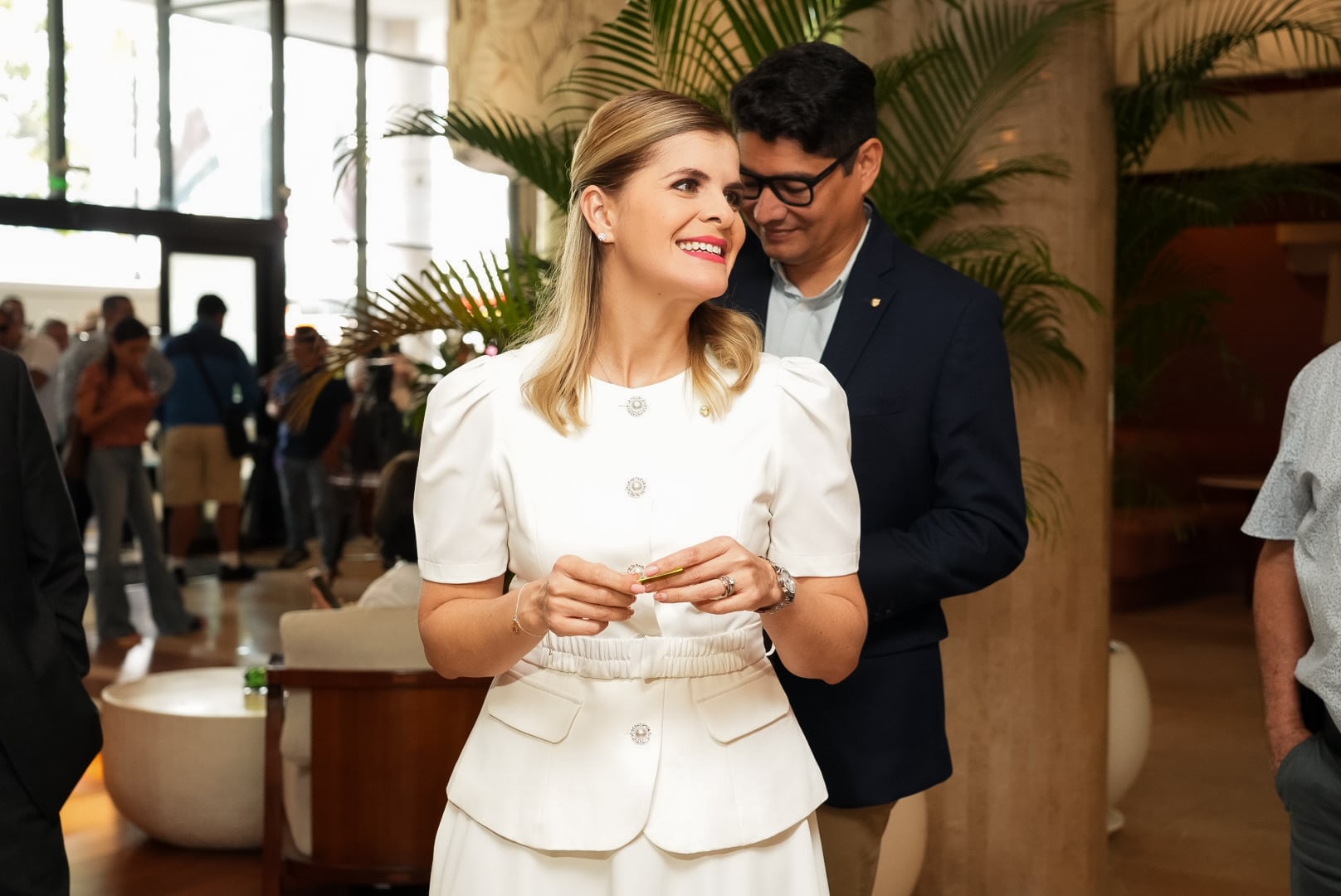 10/08/2025. Presentación Fórmula Laura Fernández. Hotel Aurola, San José. Fotografía: Lilly Arce.