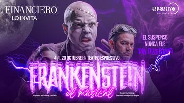 Participe por 12 entradas dobles para ver ‘Frankenstein, el musical’