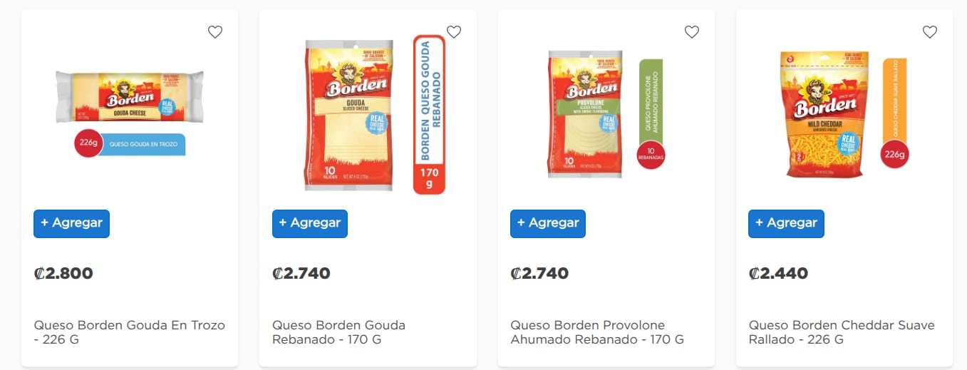 Productos Borden