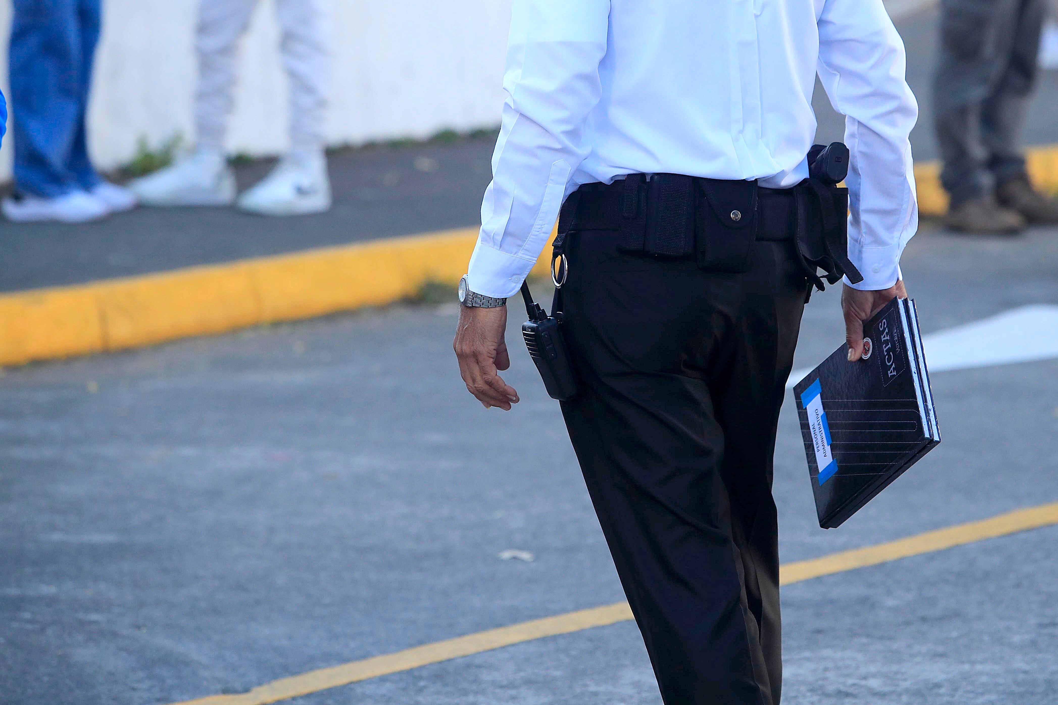 21/12/2023 La Sabana. Oficiales de Seguridad Privada.