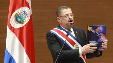 Chaves utilizó el informe presidencial para atacar instituciones y pedir una transformación de cara a las elecciones del 2026