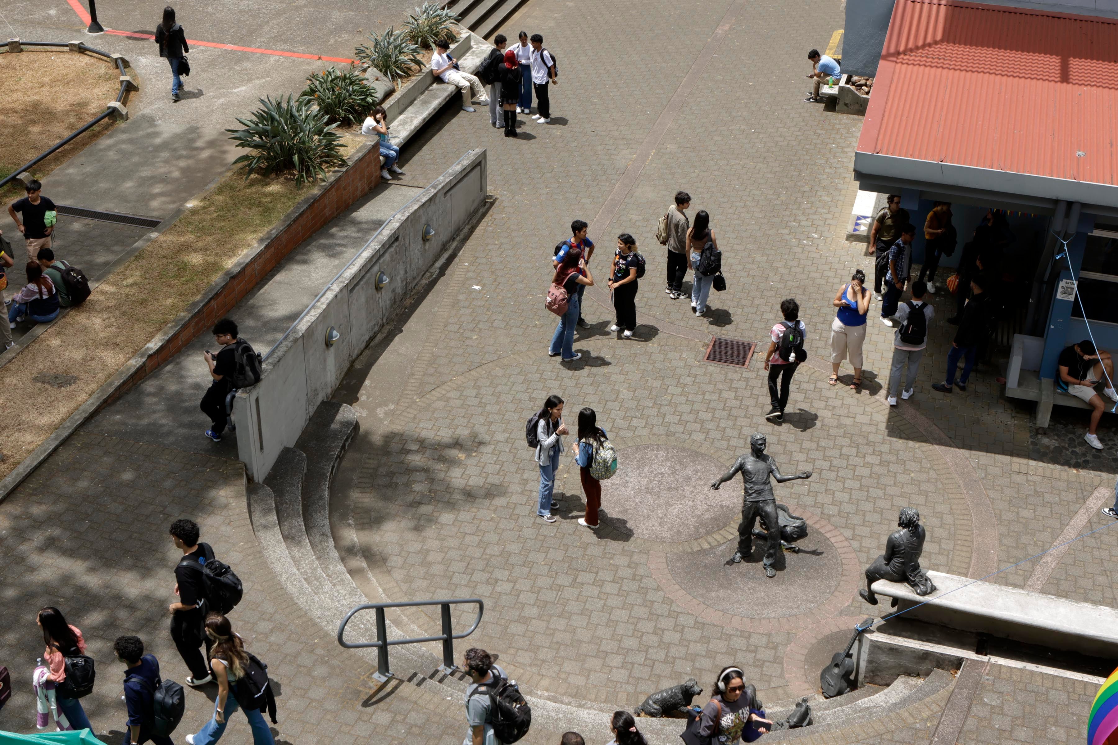 12/03/2024. Universidad de Costa Rica, San Pedro. Hora: 10:00 a.m. Fotografías del campus de la Universidad de Costa Rica (UCR), ubicada en San Pedro de Montes de Oca. Fotos: Mayela López