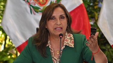 Congreso de Perú rechaza petición de presidenta Boluarte de adelantar elecciones