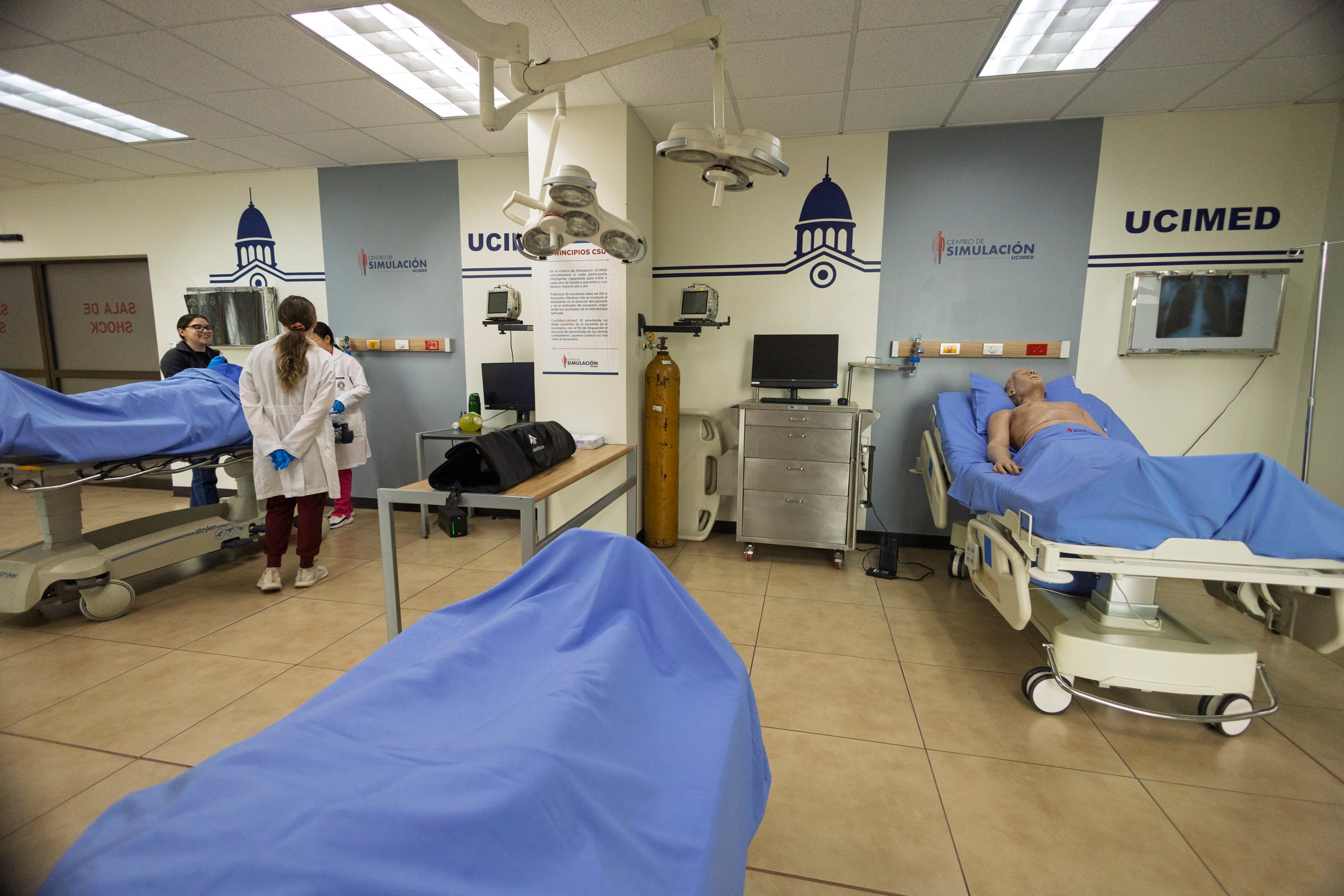20/08/2026, San José, La Sabana, entrevista con Sebastián Madrigal decano de bioingenierias y Pablo Vargas decano de medicina.