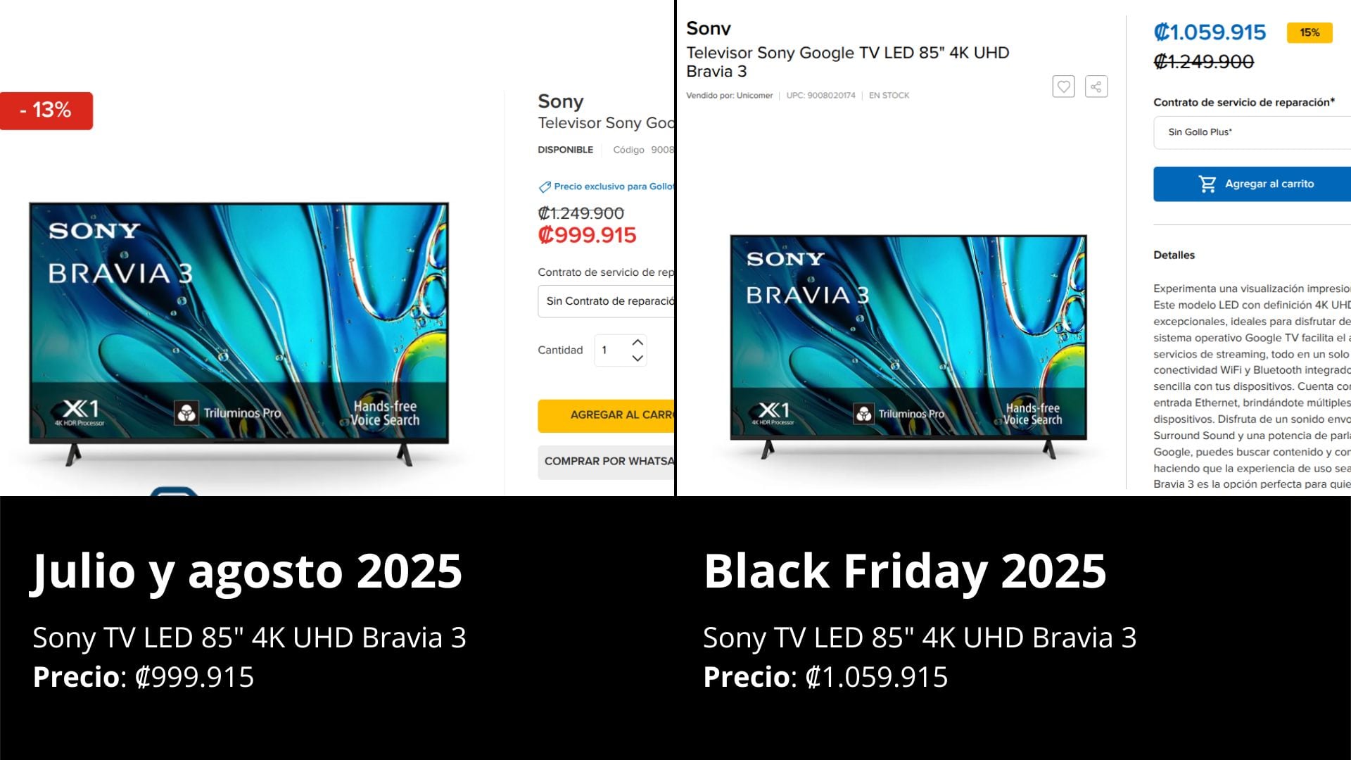 PANTALLA BLACK FRIDAY