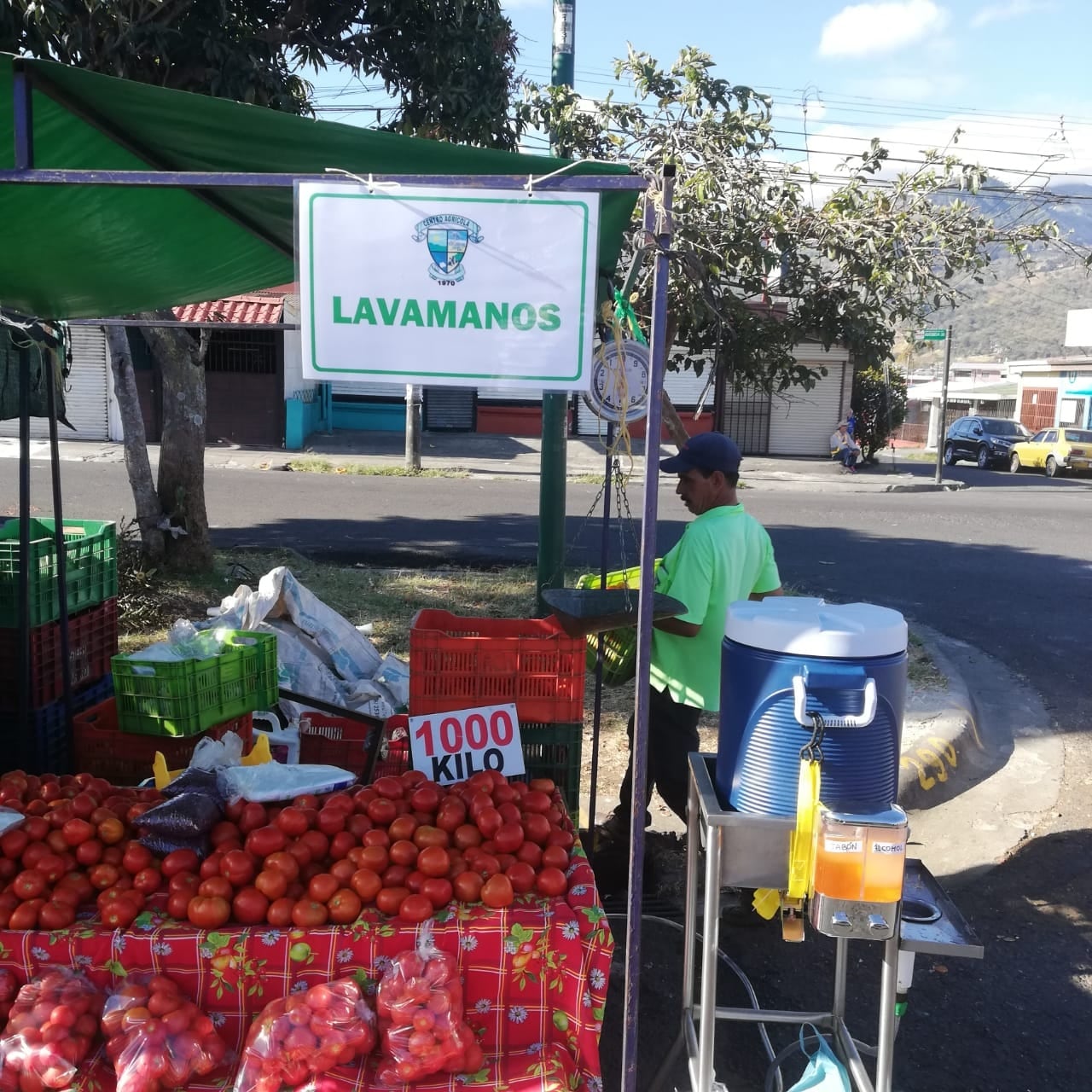 Las Ferias del Agricultor en el país trabajaron normalmente y con mucha higiene