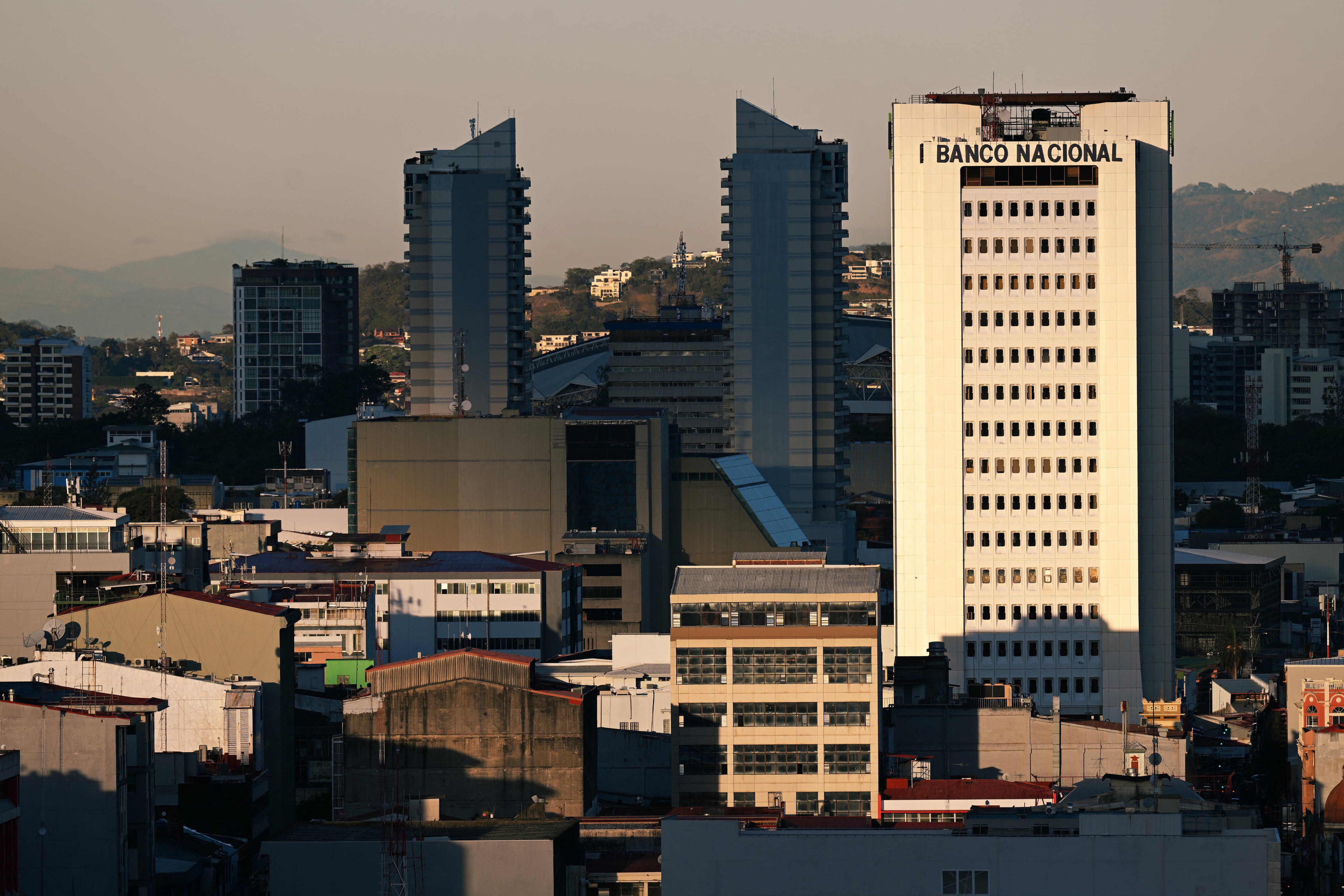 Costa Rica San José skyline